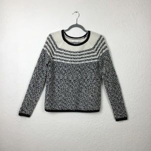 Lou & Grey Womens Sweater Size S Grey Pullover